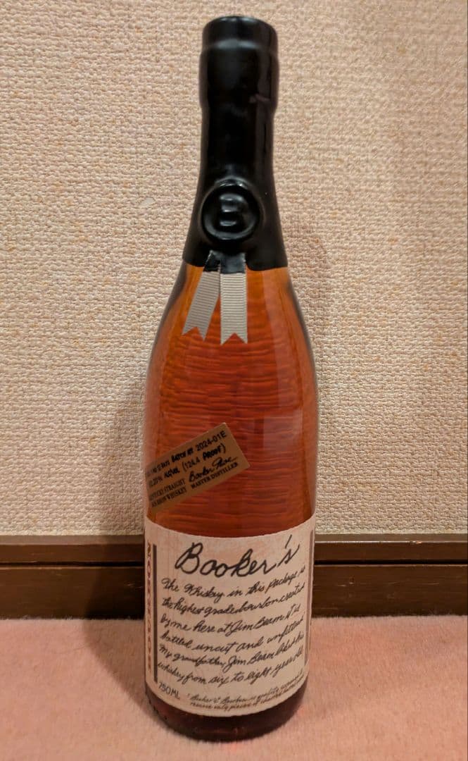 ブッカーズ Booker's 2024年124.4プルーフ750ml 62.2%