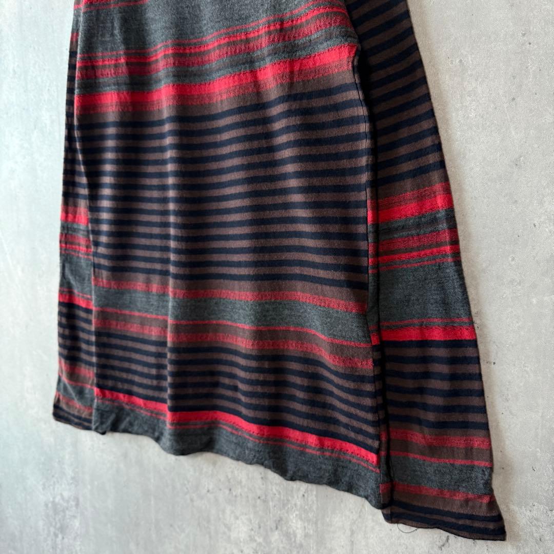 ワイズ Y's ヨウジヤマモト ボーダー ニット カットソー ウールコットン 2