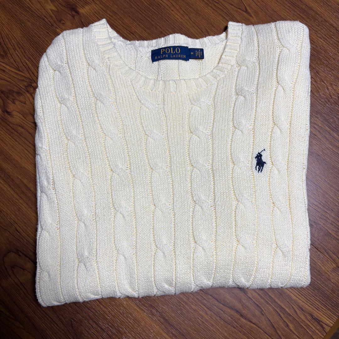 POLO RALPH LAUREN ケーブルニット　メンズ