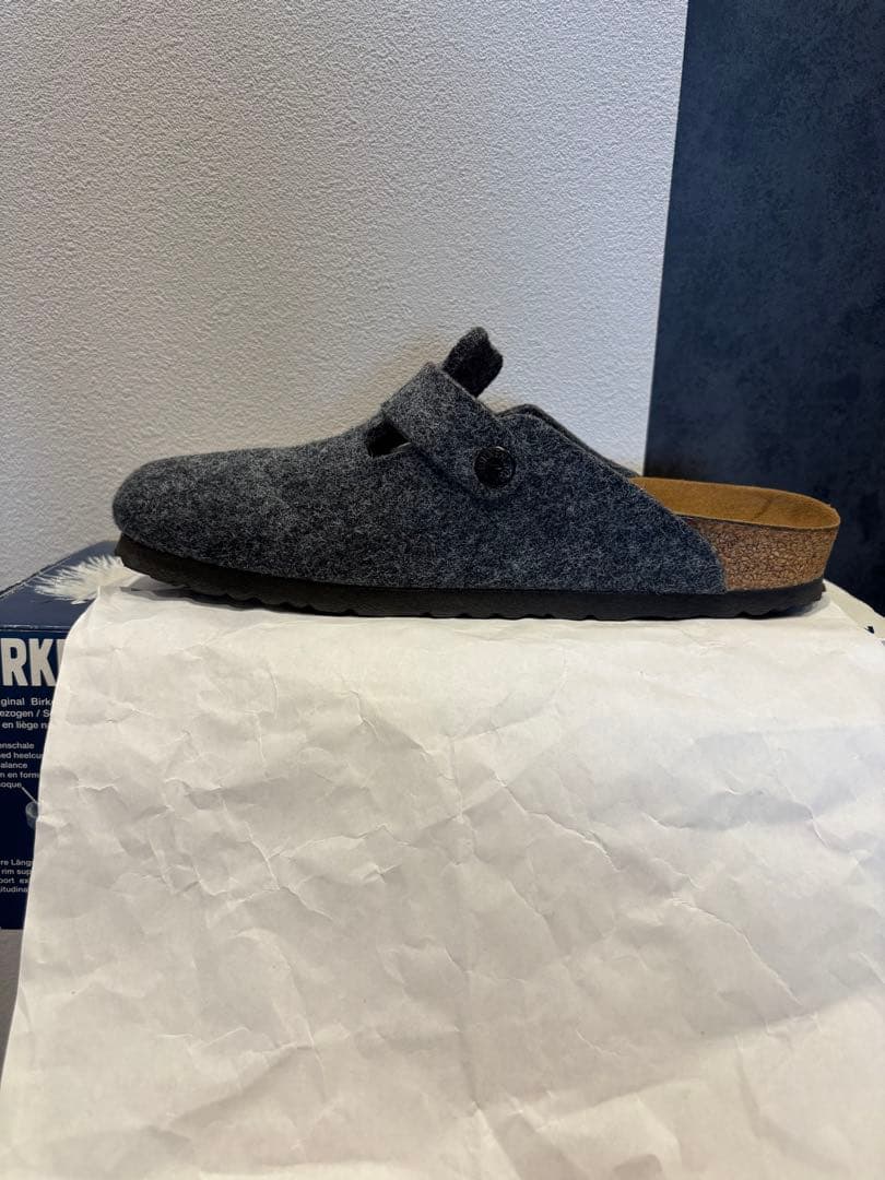 【美品】BIRKENSTOCK ビルケンシュトック ボストン フェルト 37
