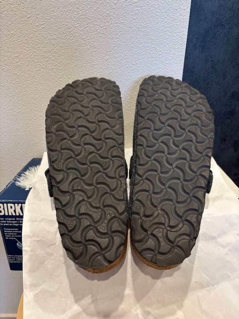 【美品】BIRKENSTOCK ビルケンシュトック ボストン フェルト 37