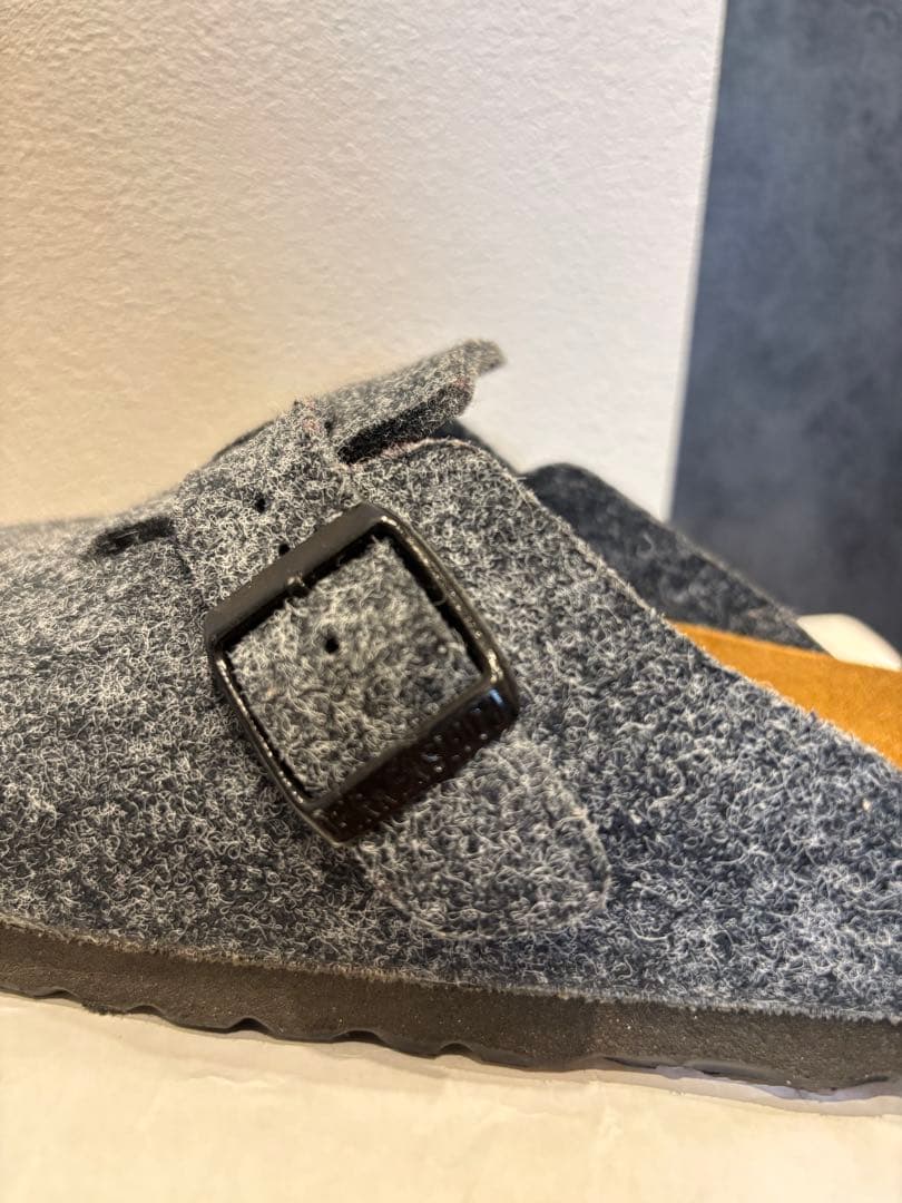 【美品】BIRKENSTOCK ビルケンシュトック ボストン フェルト 37