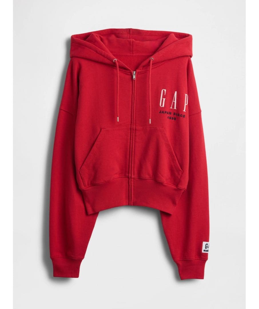 完売商品 GAP30th アニバーサリー ヘビーウェイトジップパーカー M