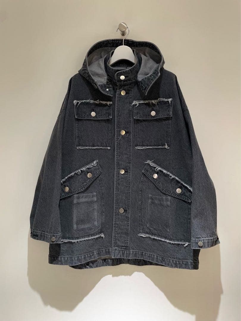 定価6.6万】ISSUETHINGS type45 グレーデニム 2WAYコート