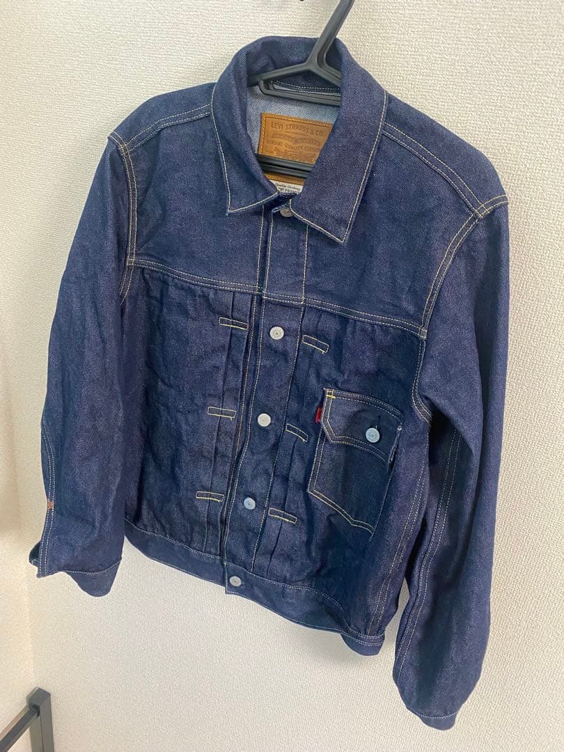 新品未使用　LEVI’S(R) / TYPE１トラッカージャケット リジッド　S