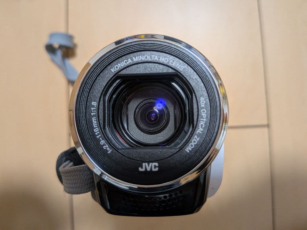 美品 JVC GZ-HM133 Everio ビデオカメラ＋予備バッテリー・SD