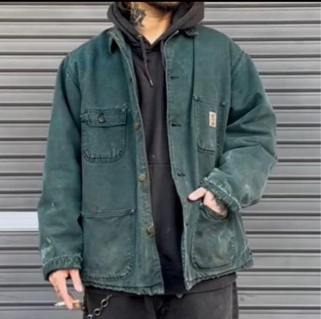 カーハート　USA チョアコート　94年製　美品