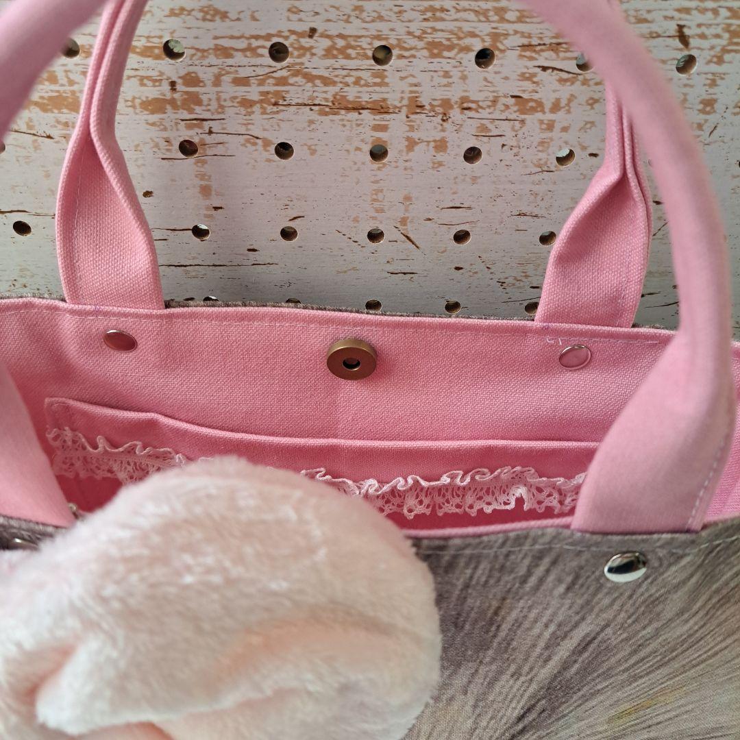 牡*❁様 コヤンイサムチョン　BIGフェイスルミ トートバッグ