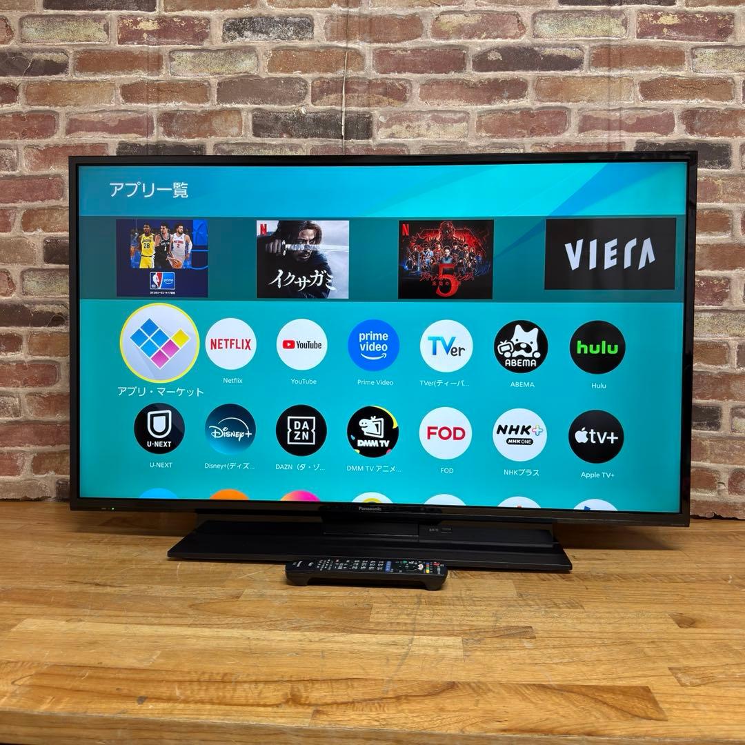 Panasonic 43V型 4K 液晶テレビ VIERA TH-43GR770