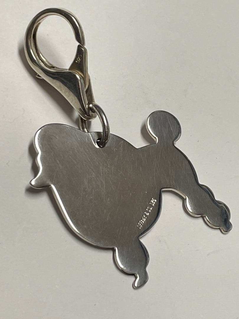 【美品】Tiffany & Co.ティファニー　プードル　チャーム匿名配送❤︎