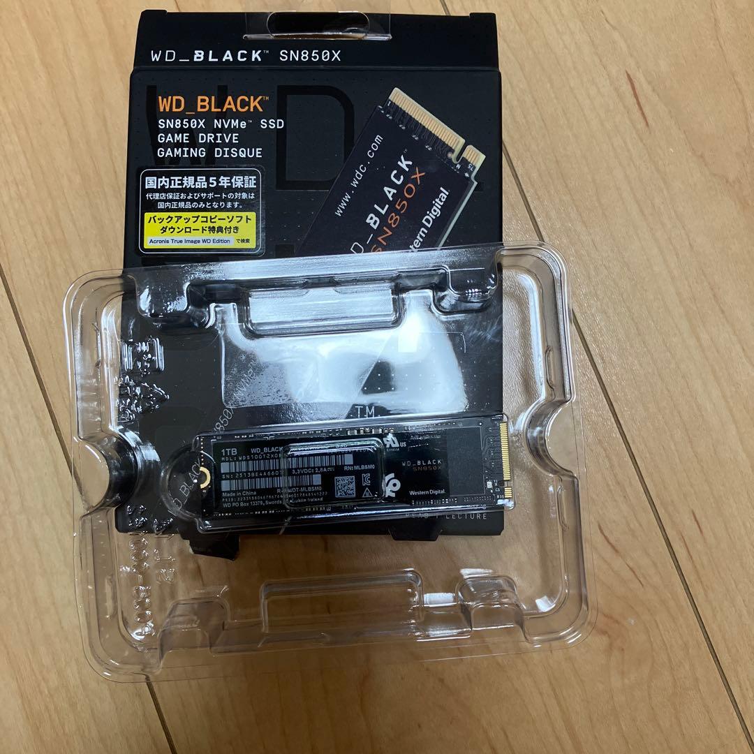 内蔵型SSD WD_BLACK SN850X NVMe SSD