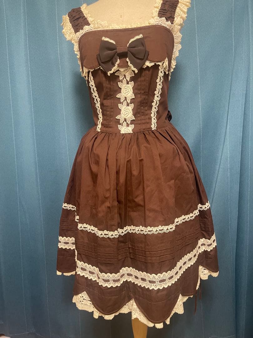 BABY, THE STARS SHINE BRIGHT 茶 甘ロリ JSK