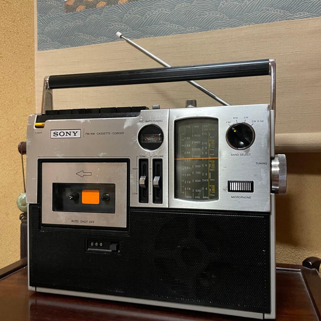 SONY／ソニー／ラジカセ／CF-1760／メンテナンス済み／ケアセット付