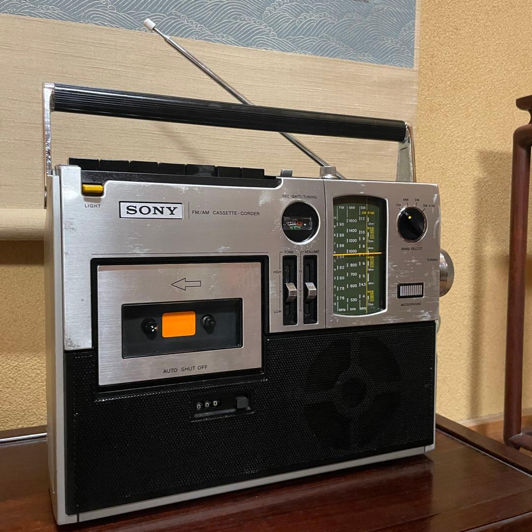 SONY／ソニー／ラジカセ／CF-1760／メンテナンス済み／ケアセット付