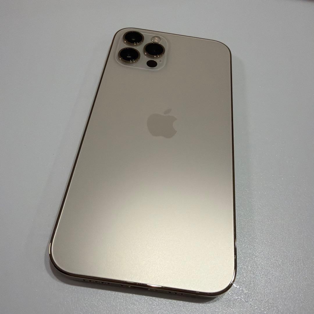 【美品】iPhone12pro ゴールド 256GB バッテリー容量98% 箱付