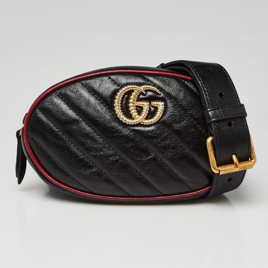 未使用品✨GUCCI GGマーモント マトラッセ ベルトバッグ ボディバッグ