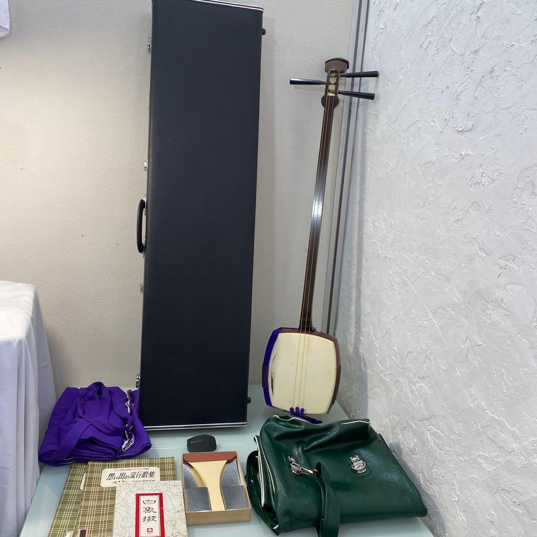 ☆三味線・ソフトケース・ハードケース付☆