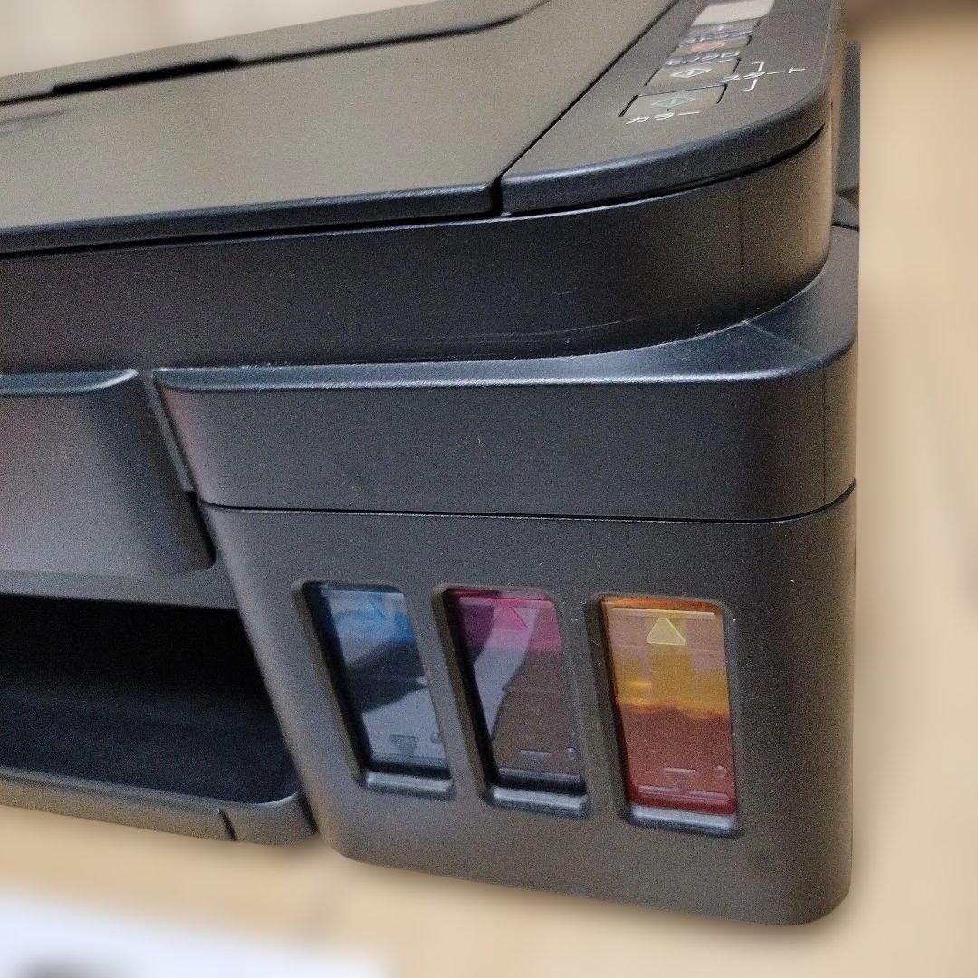 完動品CanonプリンターG3310純正インク 付き