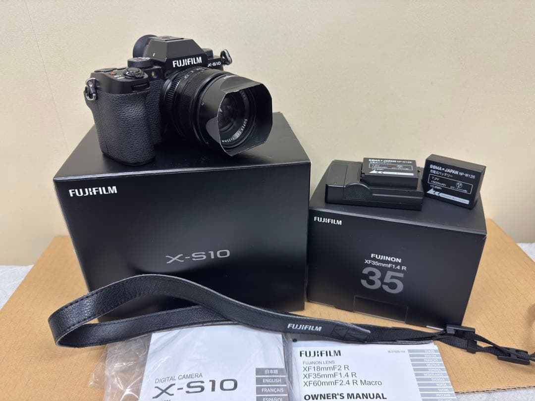 デジタルカメラ FUJIFILM X-S10 XF35mmF1.4R