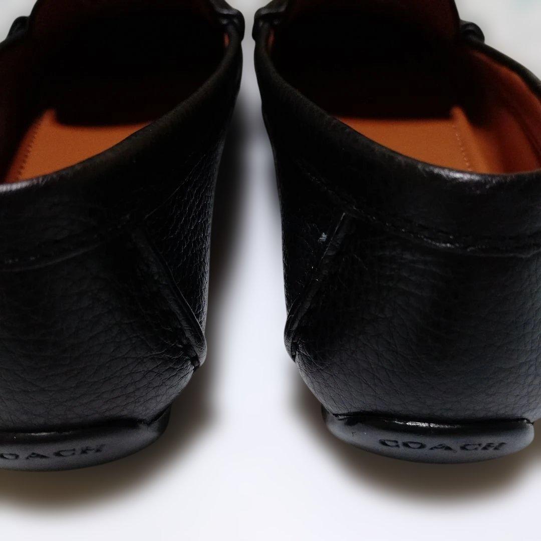 【送料・匿名配送】美品COACH ブラックレザー サイズ6　 23cm相当