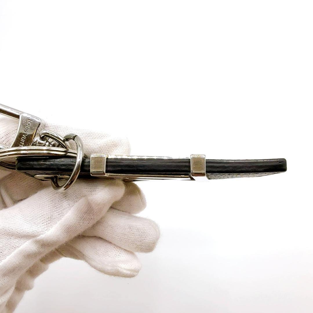 ◇ルイヴィトン◇タイガ LV/オブリーク/チャーム/M01473/シルバー