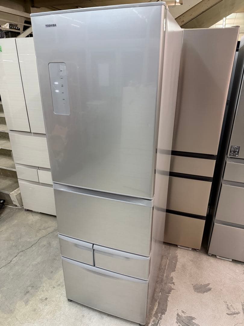 2015年式 426L TOSHIBA 冷蔵庫 GR-H43G(S)
