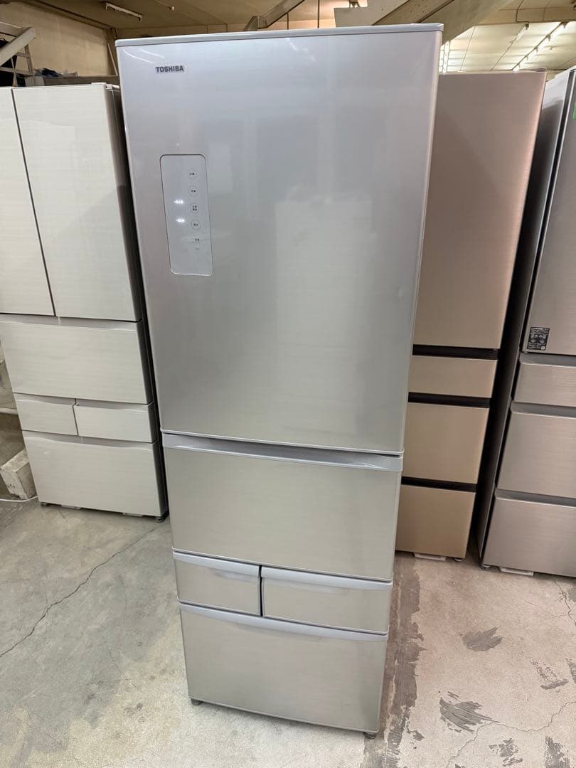 2015年式 426L TOSHIBA 冷蔵庫 GR-H43G(S)