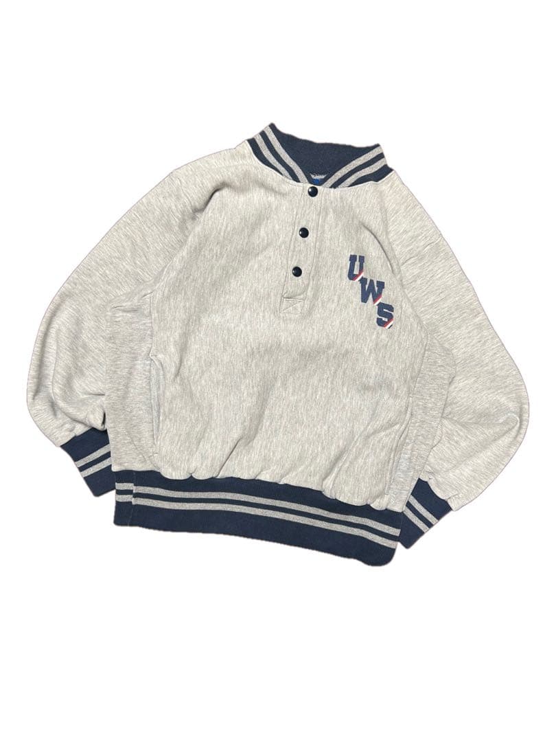 珍ピオン 90s USA製 チャンピオン リバースウィーブ スナップ ポケット