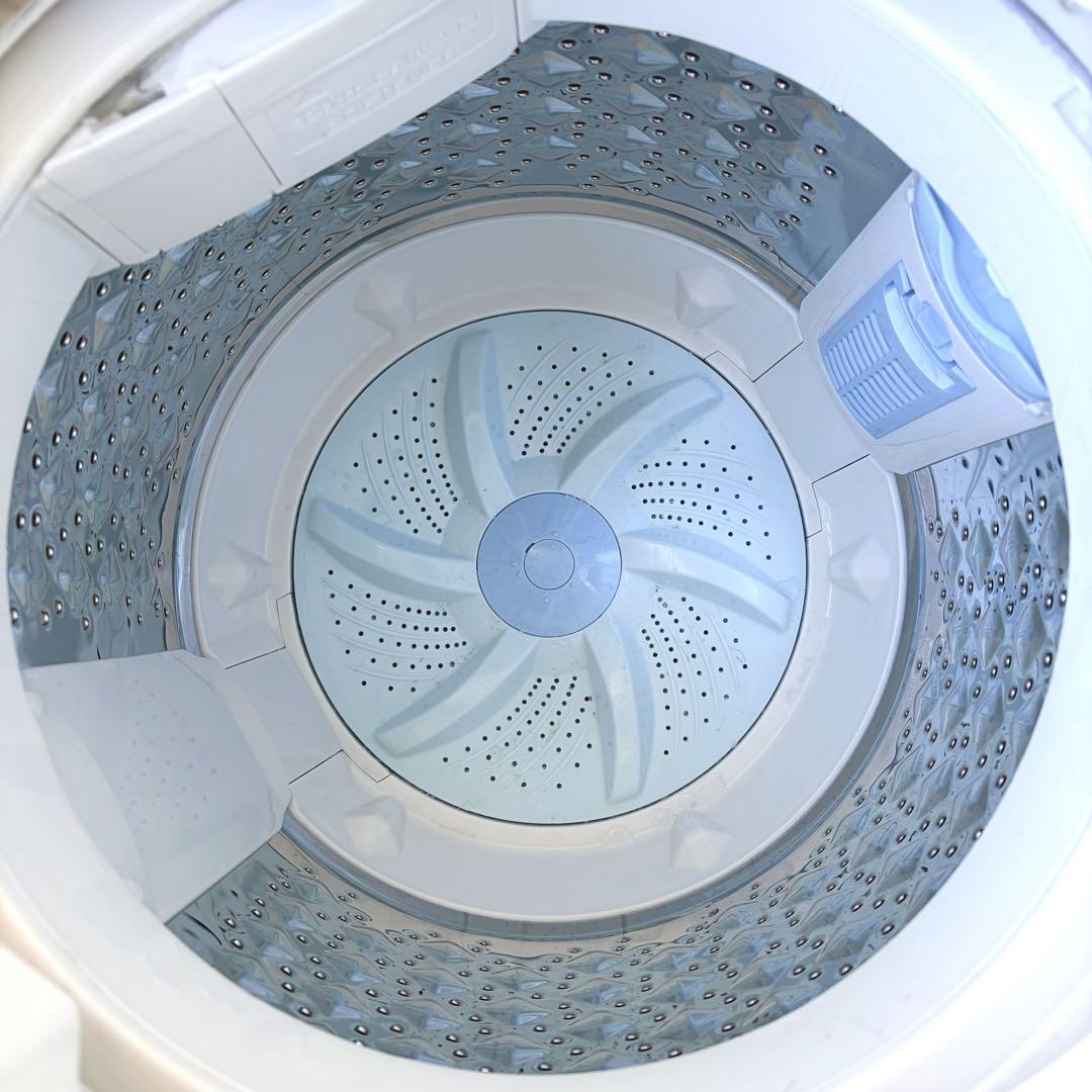 運搬取付無料！ブラック&ホワイト純正東芝シンプルおしゃれ家電セット！完動超美品！