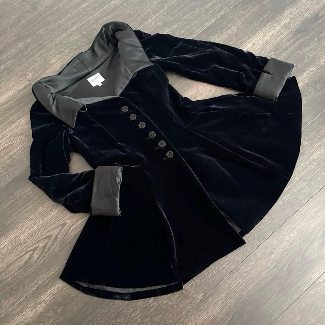 ARMANI COLLEZIONIベルベットジャケット 40