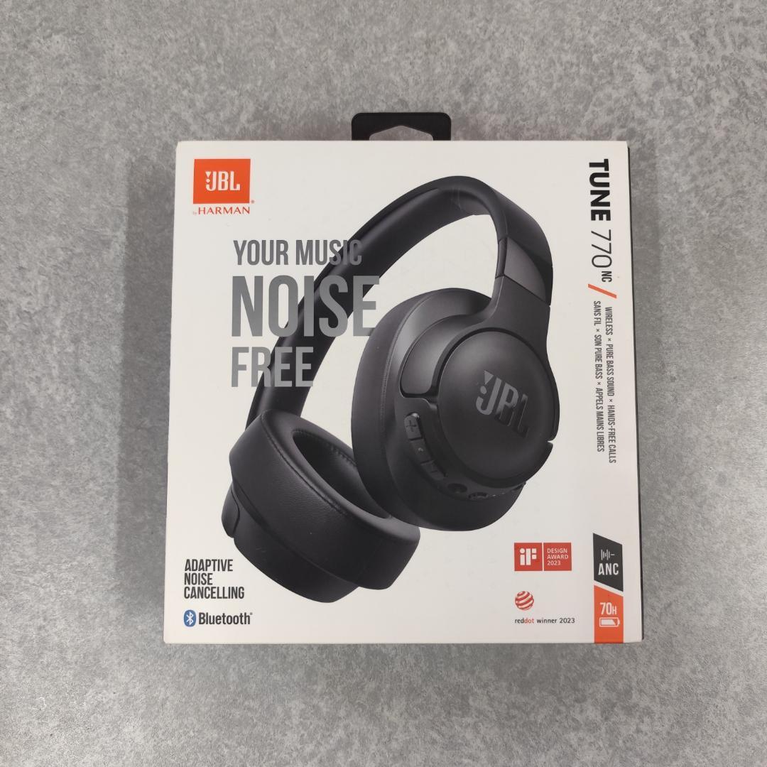 JBL TUNE 770NC ワイヤレスヘッドホン ブラック