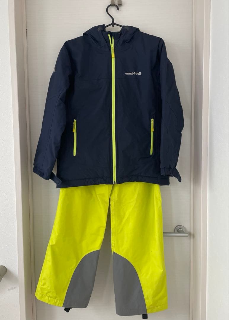 【いーすけ】mont-bell スキーウェア 150