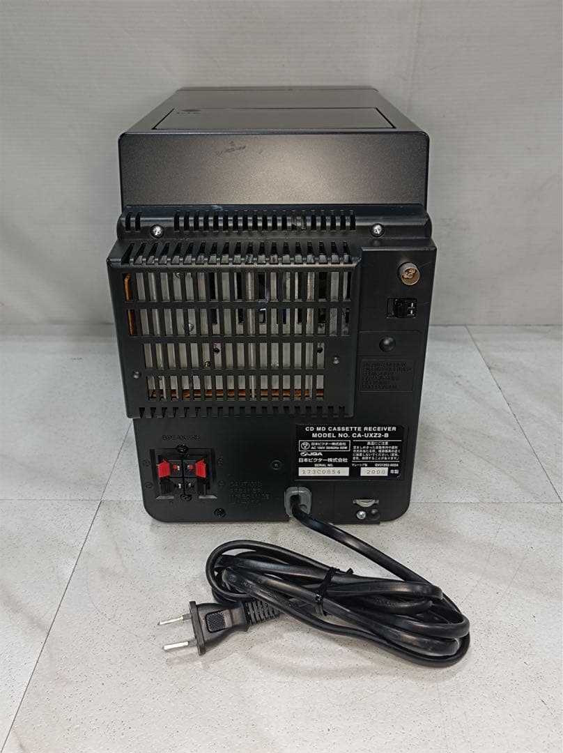 八6207【美品】Victor CD MD カセットレシーバー