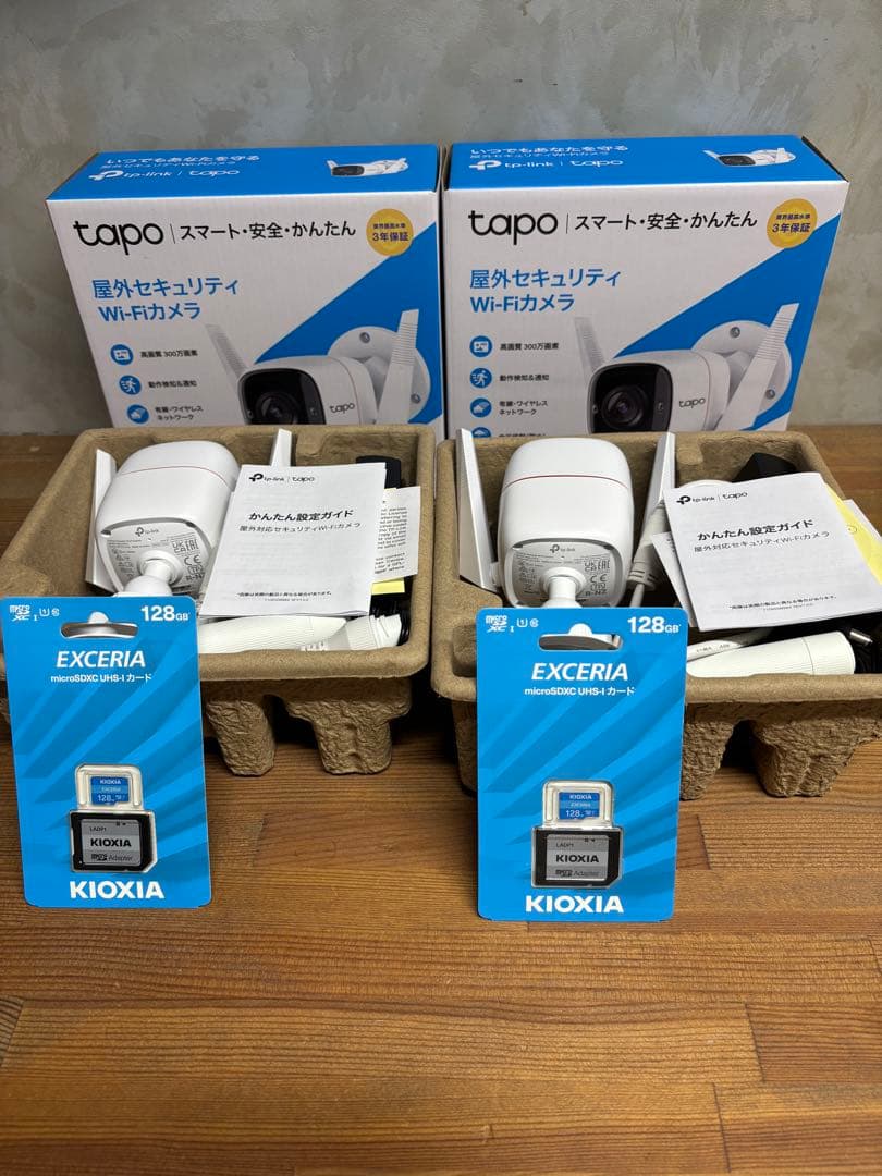 tapo C310屋外セキュリティ Wi-Fiカメラ 2台セット