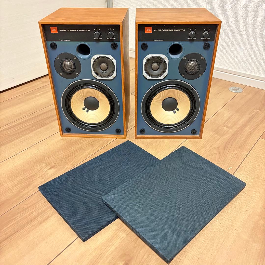 JBL 4312M COMPACT MONITOR ペア　日本製