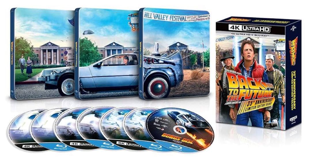 バウワ バック・トゥ・ザ・フューチャー 35th スチールブック