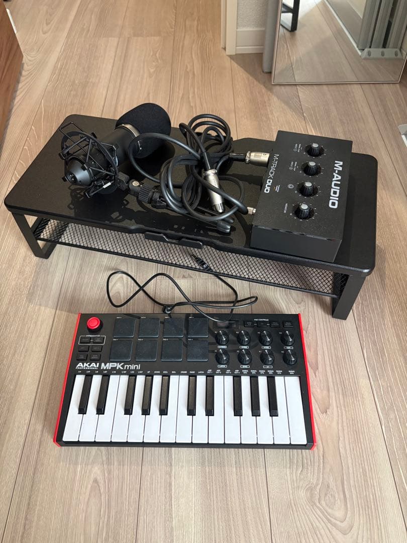 AKAI MPK mini 25鍵 MIDIキーボードセット