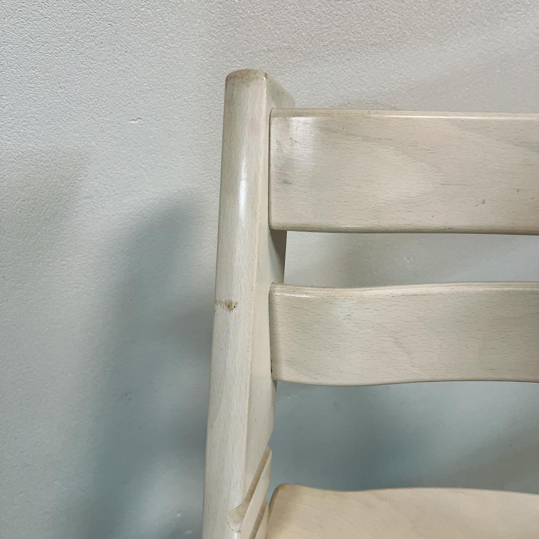 STOKKE トリップトラップ ベビーチェア ホワイトウォッシュ S/N4