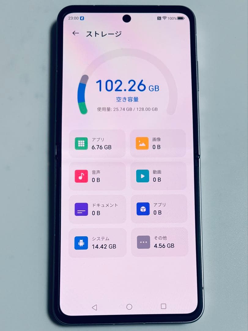 128G 5G 折畳 A304ZT ZTE Libero Flip SIMフリー