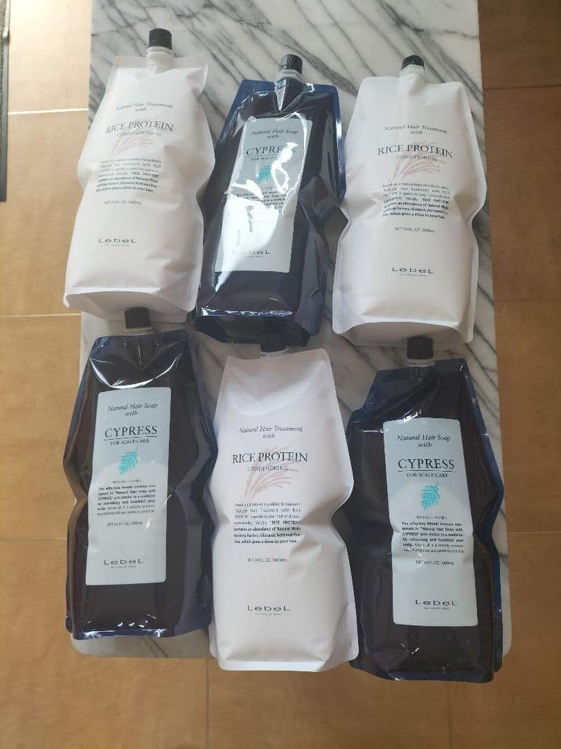 フケかゆみにルベルサイプレスシャンプー３本 ライスプロテイン３本