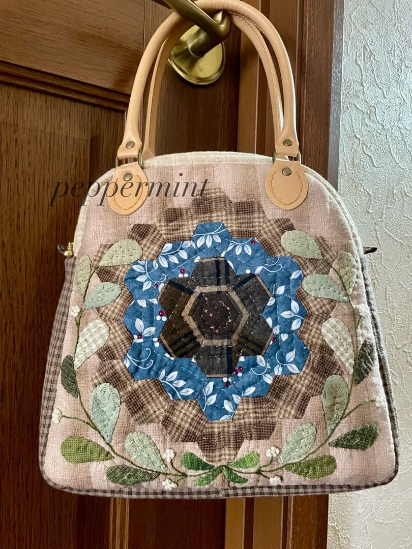 パッチワークバッグパッチワークキルトバッグ