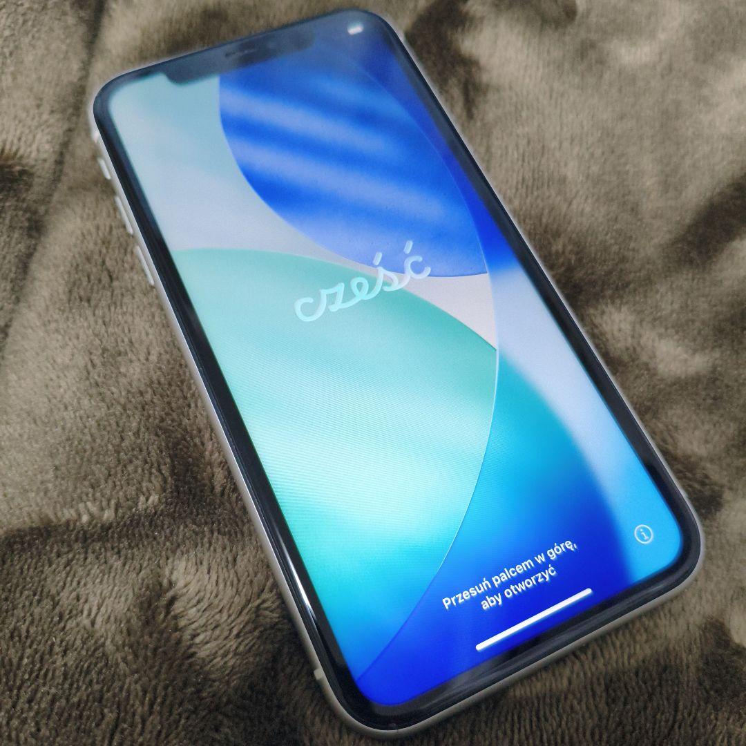 【バッテリー80%】訳あり iphone11 ホワイト 64GB simフリー