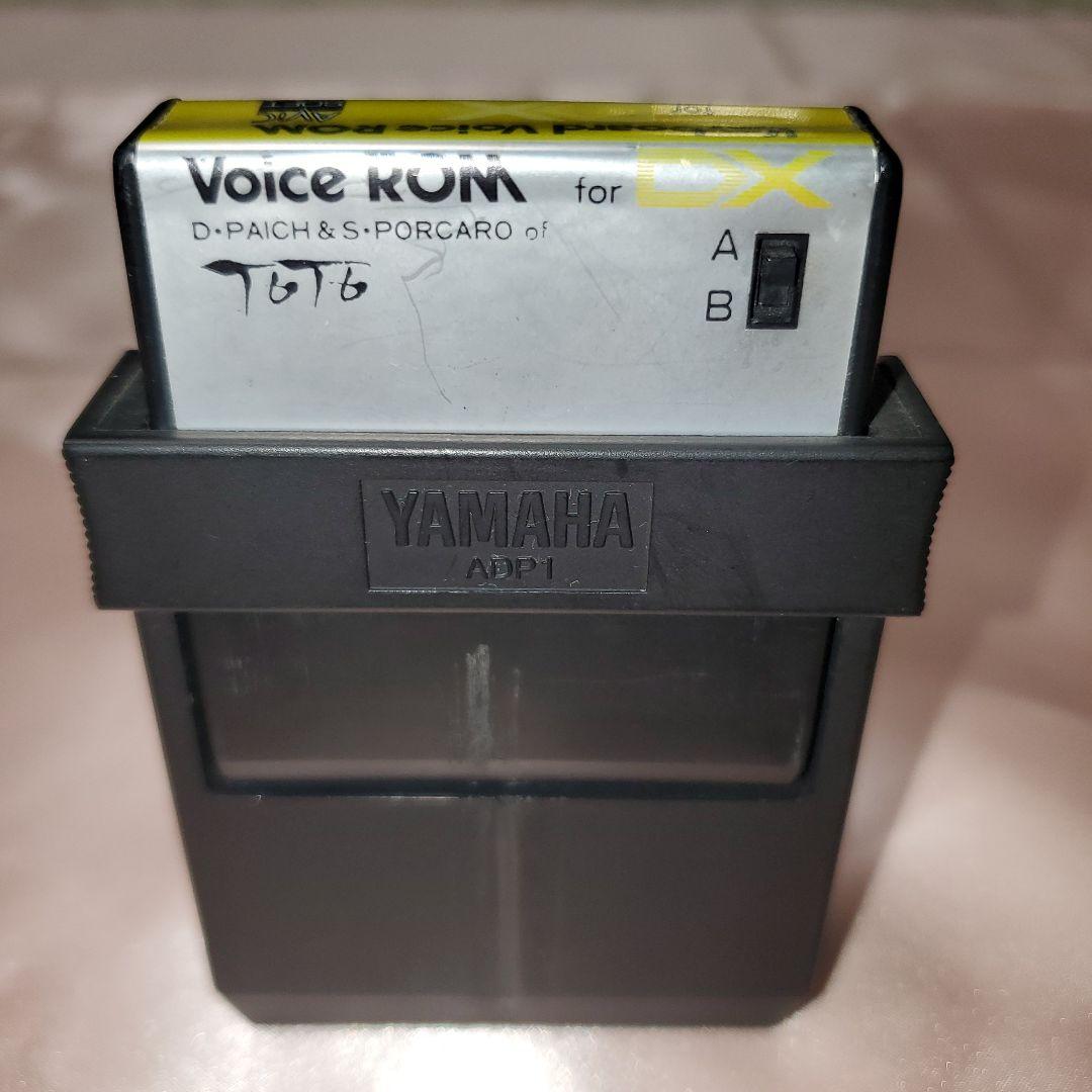YAMAHA Voice ROM for DX7 TOTO アダプター付