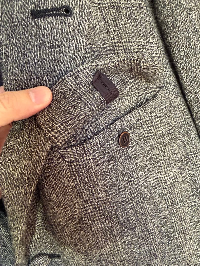 NOUSAN 22aw johann セミピーク　ラベル　ジャケット　ノウザン