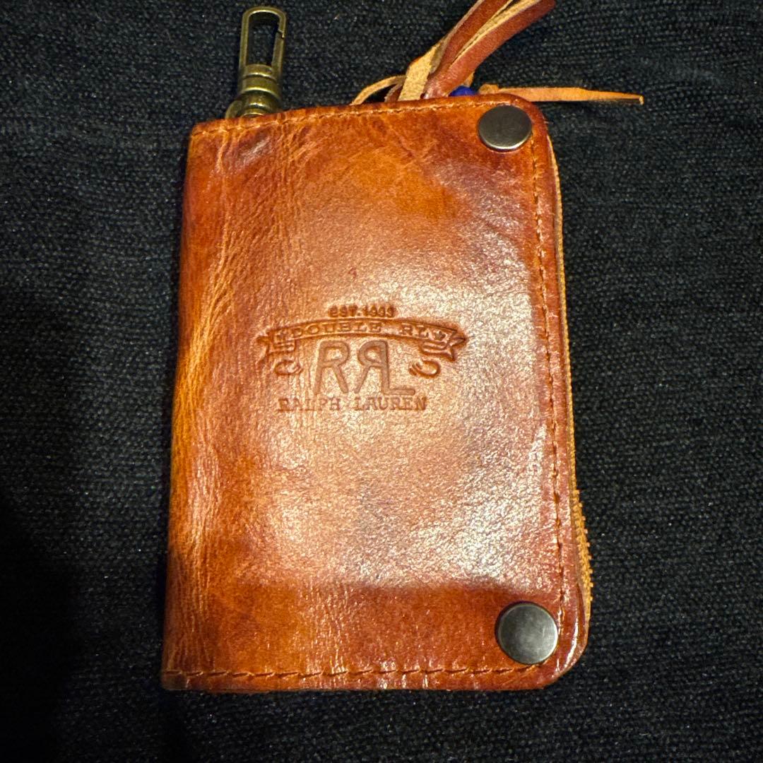 RRL レザーキーケース ブラウン