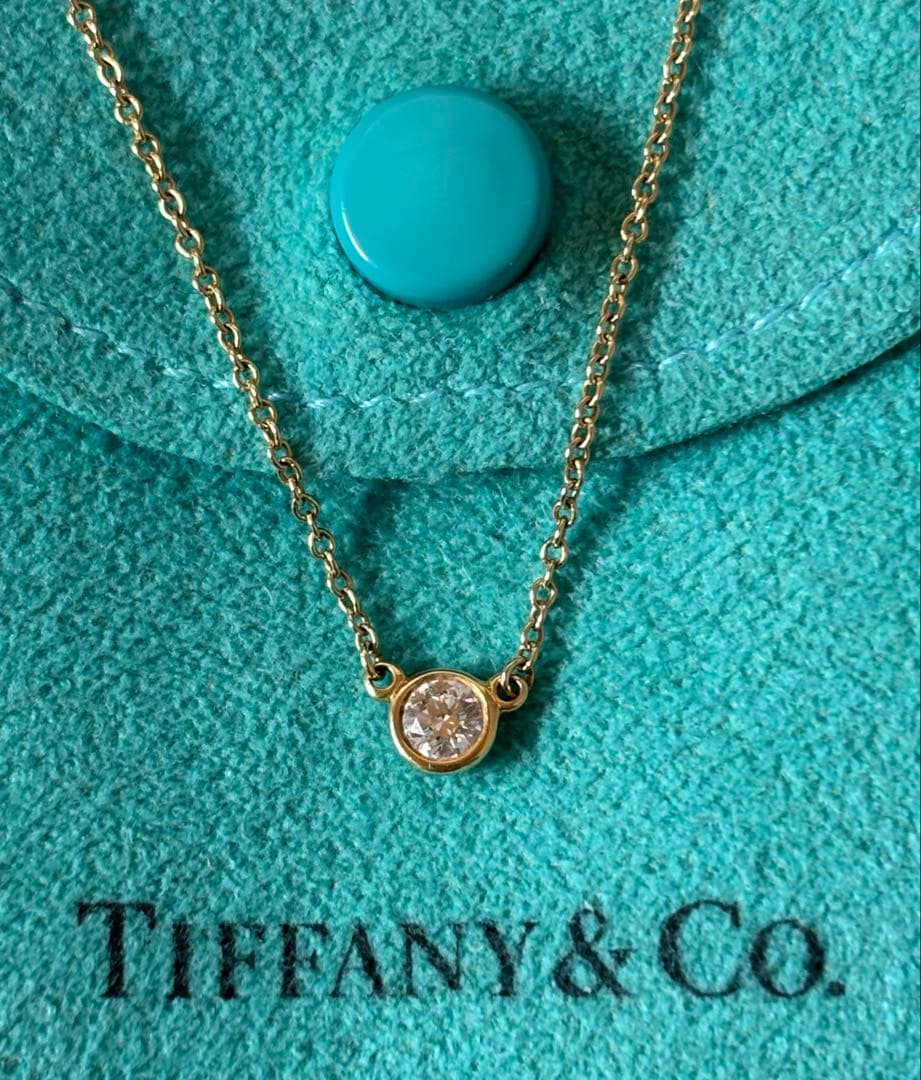 ティファニー　バイザヤードネックレス