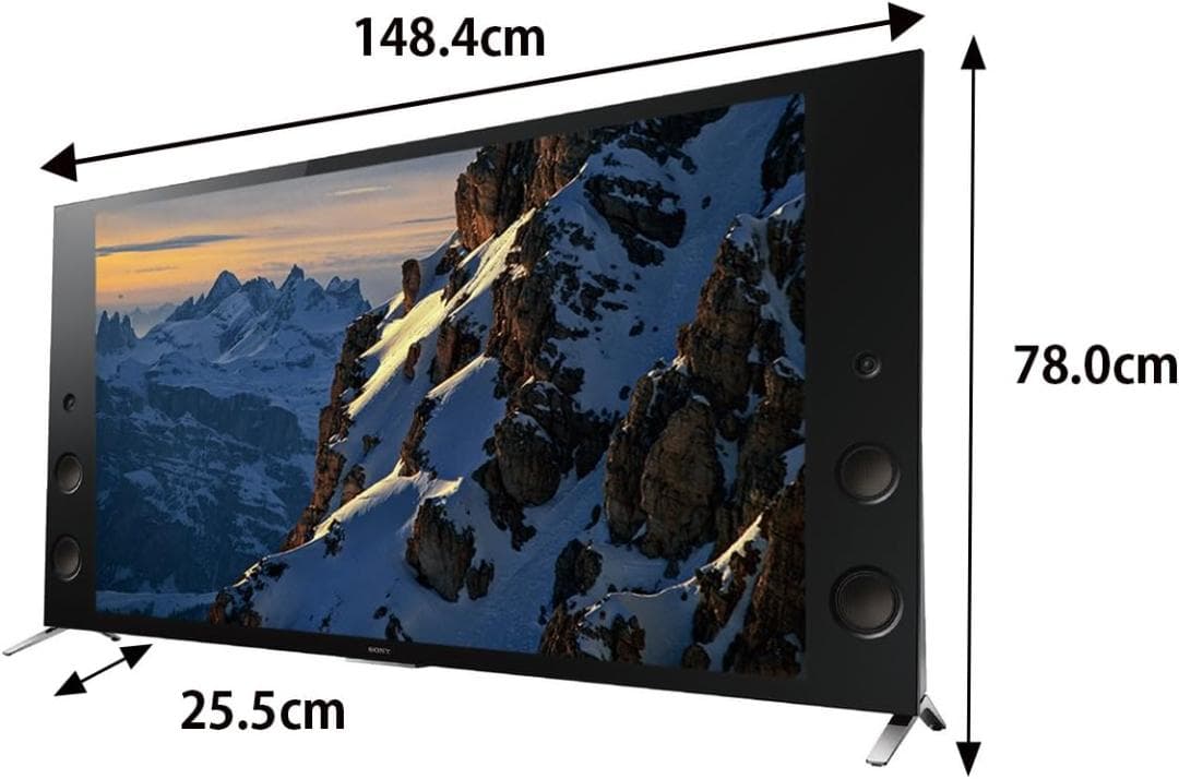 ソニー！高画質＆高音質 4K対応液晶テレビ KJ-55X9350D HDR対応