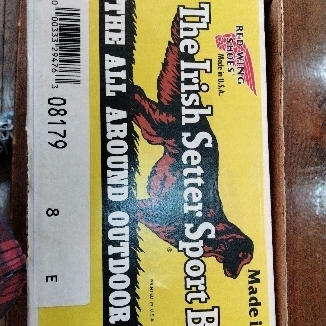 レッドウィングアイリッシュセッターです 10年以上前に買ったものです