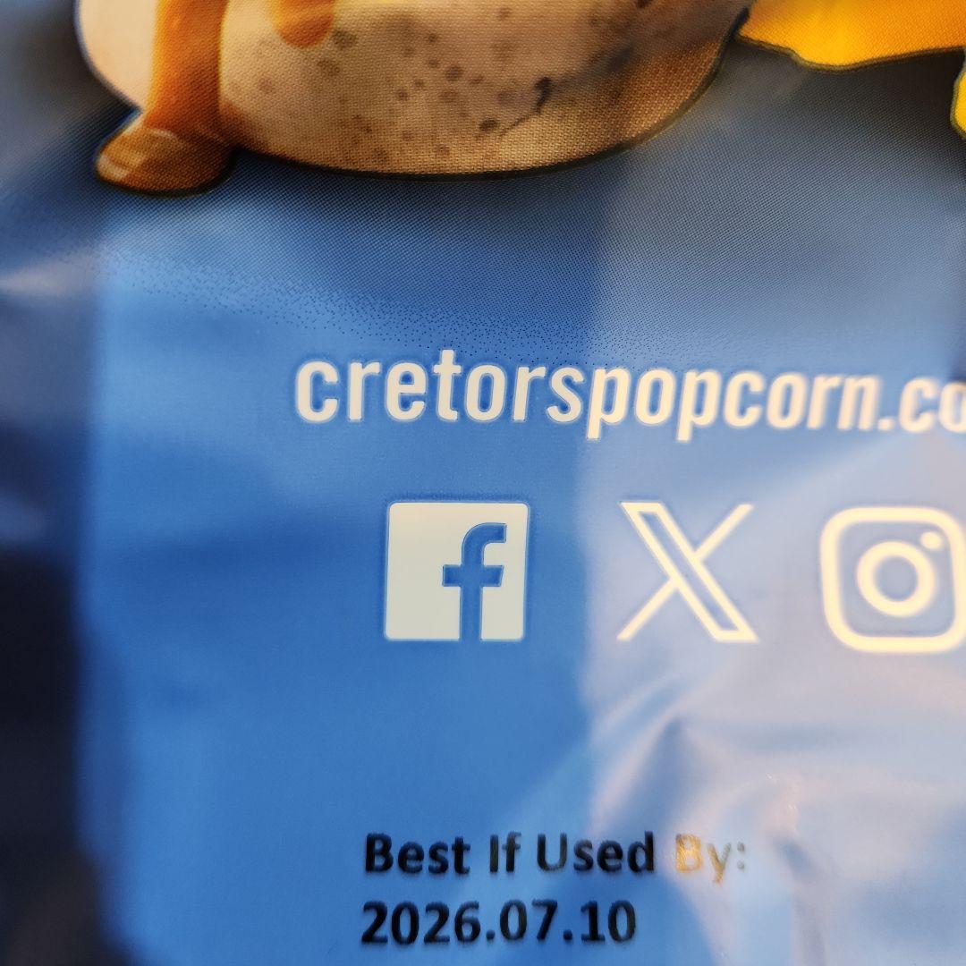 インディアナ BL&WT チョコがけポップコーン　クレターズポップコーン　各2