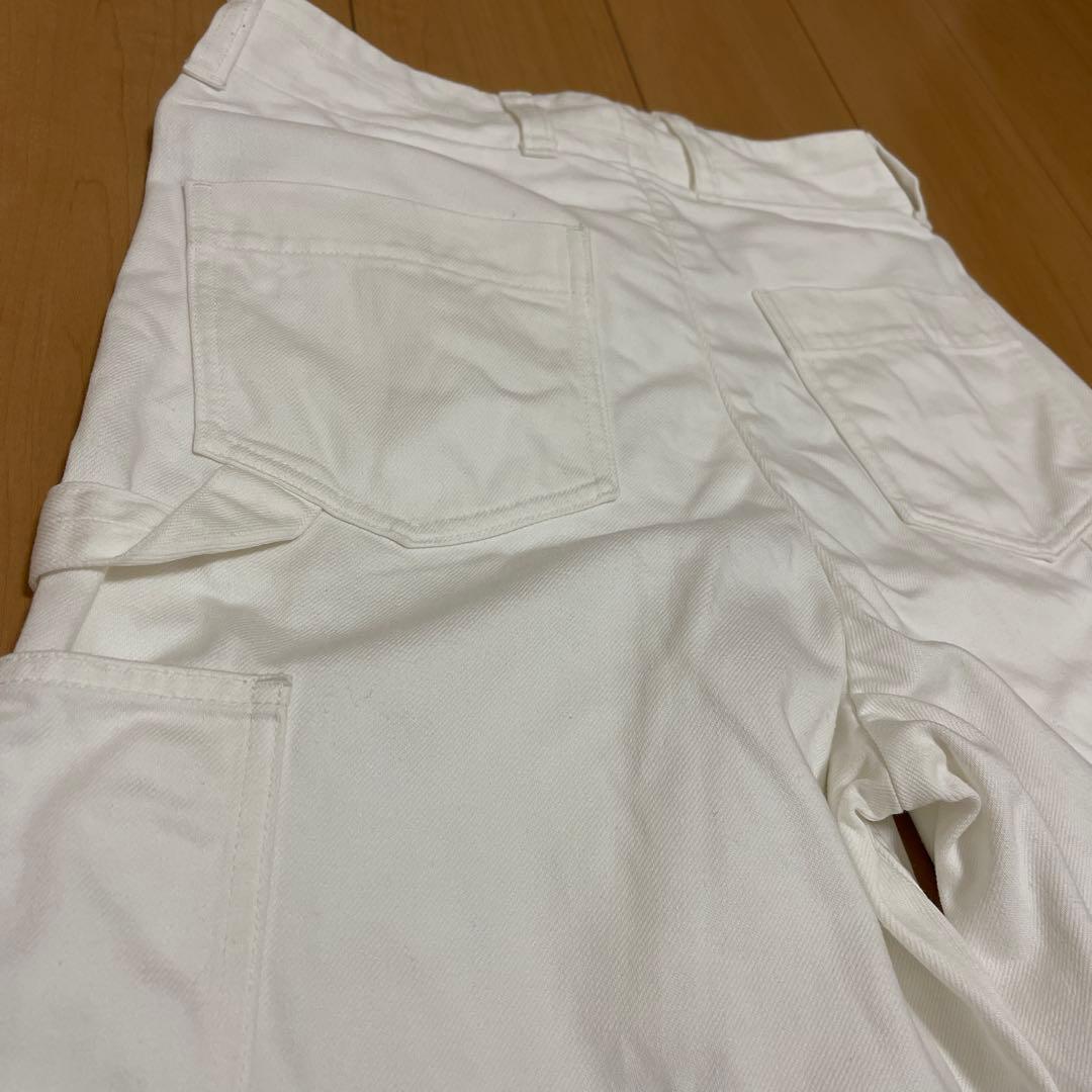 【UNION LAUNCH】ユニオンランチ ホワイトペインターパンツ XS 白